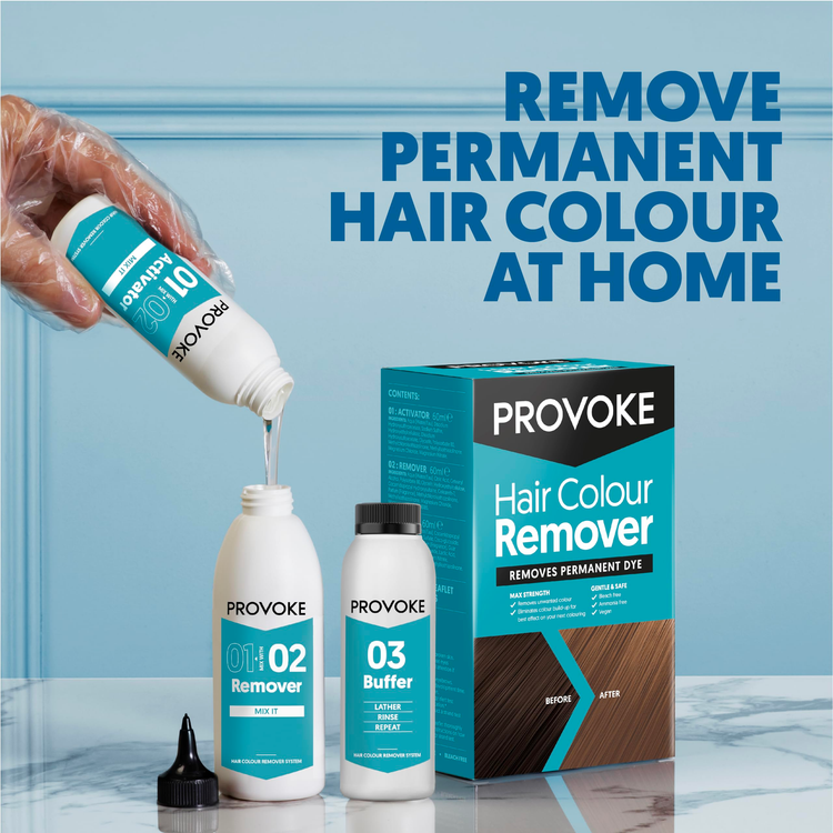 Remover del colore dei capelli