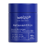 Welzo Haar-, Haut- und Nagelpaket – Kollagen + Astaxanthin + Akkermansia + Well Woman-Bluttest