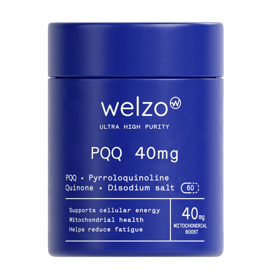 Welzo Ultra Purity PQQ 40mg single ingredient capsule