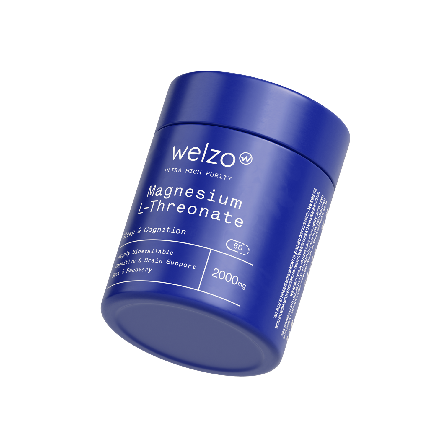 Welzo Ultra Purity Magnesium Threonate 2000mg