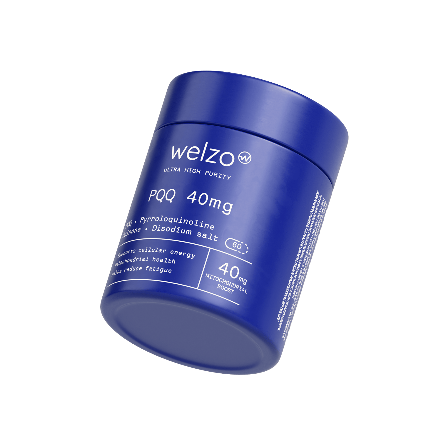 PQQ 40mg – Welzo Ultra Purity