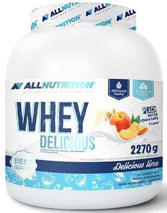 Allnutrition Whey Delicious, Strawberry - 2270 grams