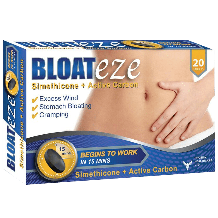 Bloateze 50mg Tablets Pack of 20 - welzo