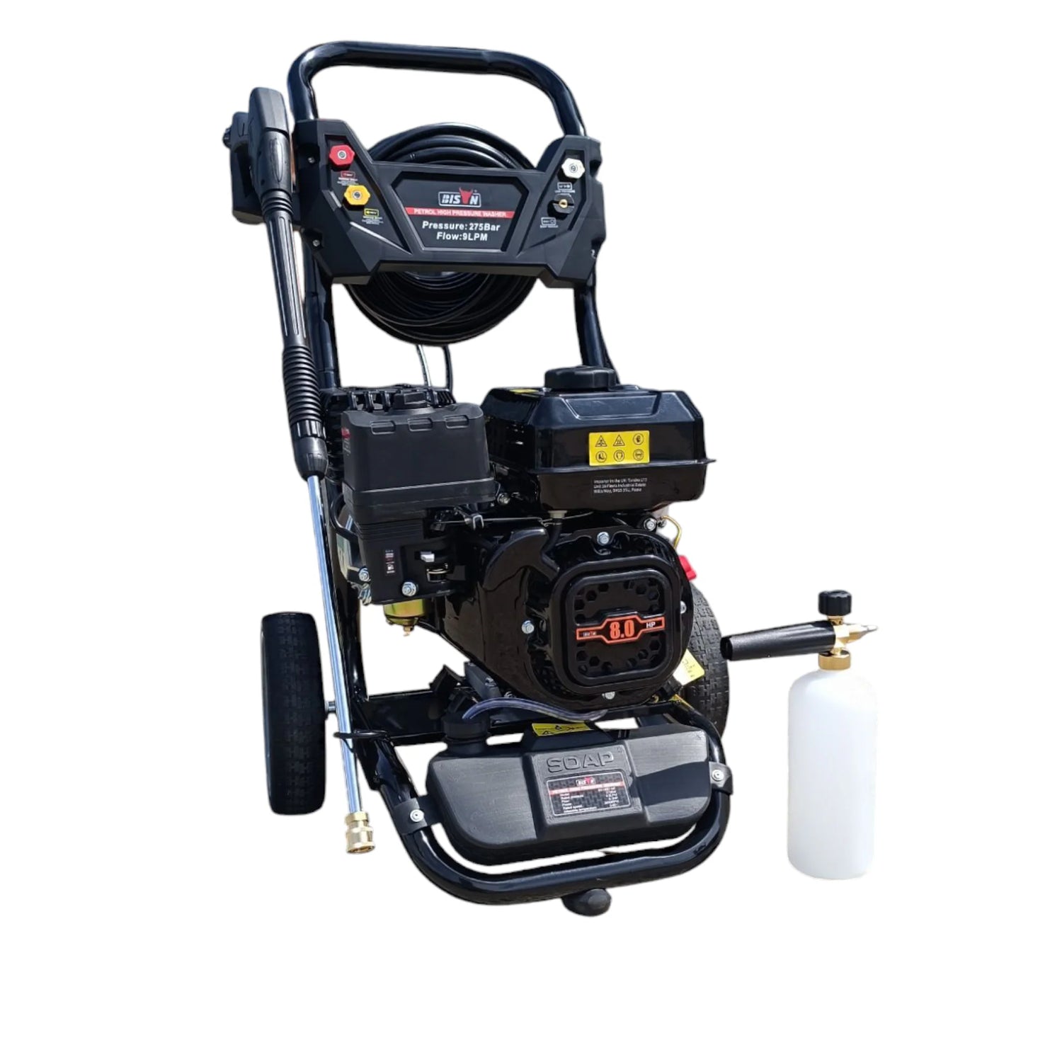 Welzo PowerWash Pro 3950 – 275 Bar Petrol Pressure Washer