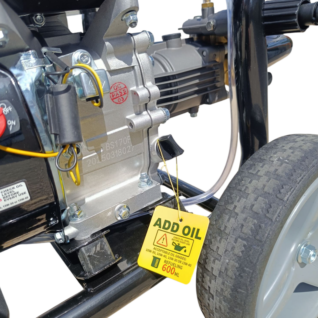 Πλυντήριο βενζίνης με πίεση Welzo PowerJet 3950 – 275 Bar