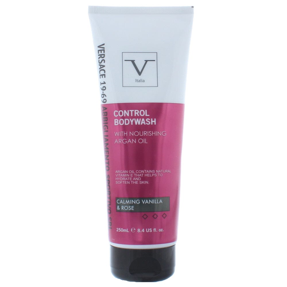 V 19.69 Control Calmin Vanilla & Rose Body Wash 250ml - Welzo