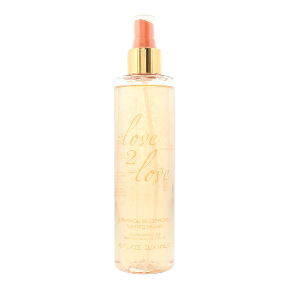 Love 2 Love Orange Blossom + White Musk Fragrance Mist 240ml - Welzo