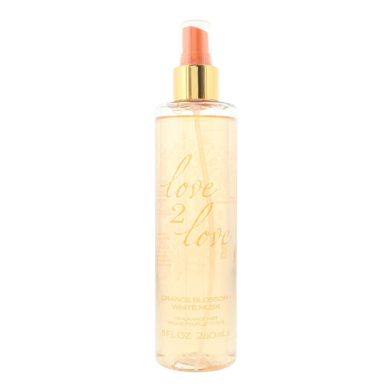 Love 2 Love Orange Blossom + White Musk Fragrance Mist 240ml - Welzo