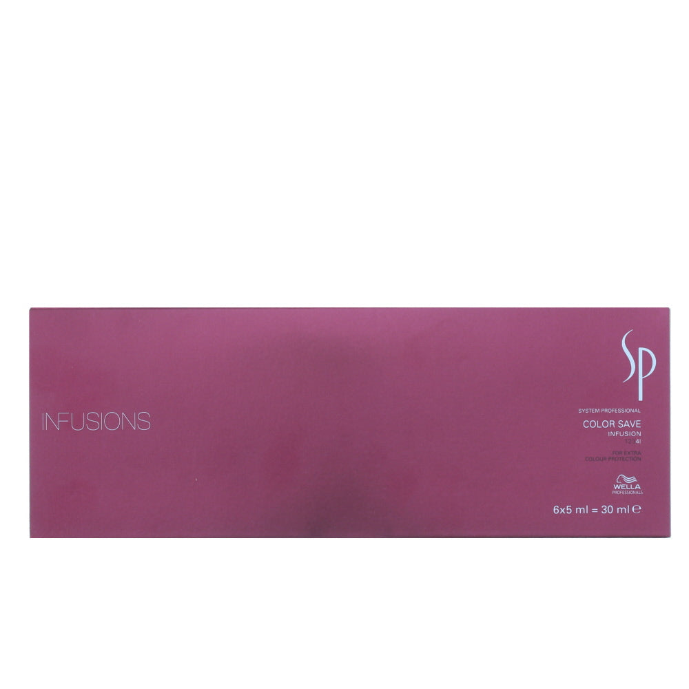 Wella System Professional Color Save Infusions 6 X Serum 5ml - Welzo