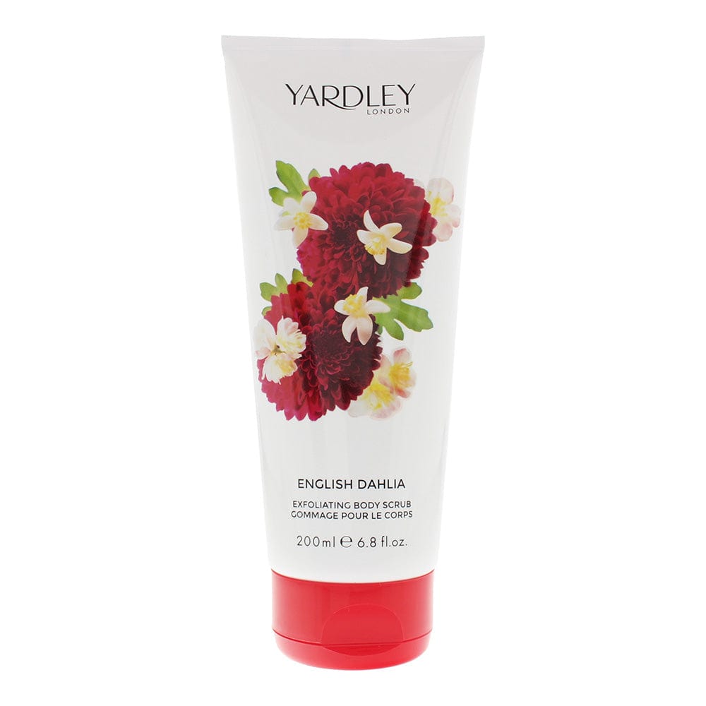 Yardley English Dahlia Body Scrub 200ml - Welzo