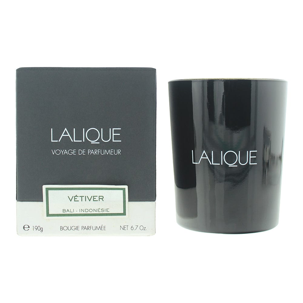Lalique Vetiver Bali Indonesie Candle 190g - Welzo