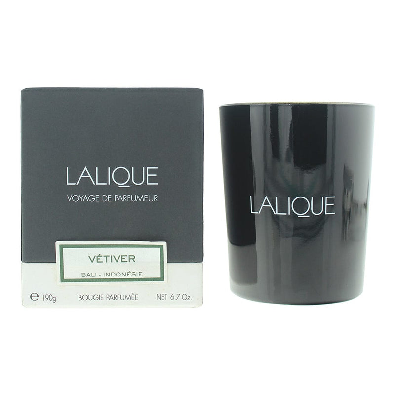 Lalique Vetiver Bali Indonesie Candle 190g - Welzo