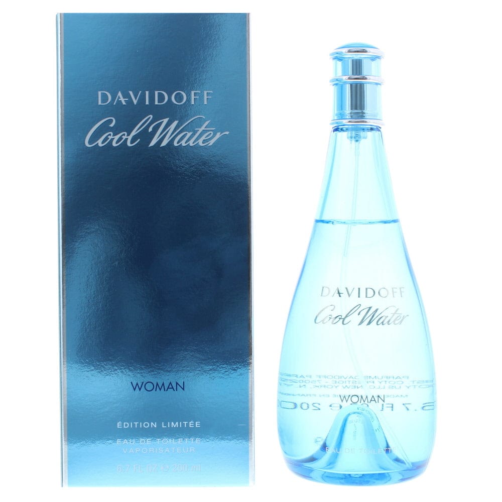 Davidoff Cool Water Woman Limited Edition Eau de Toilette 200ml - Welzo