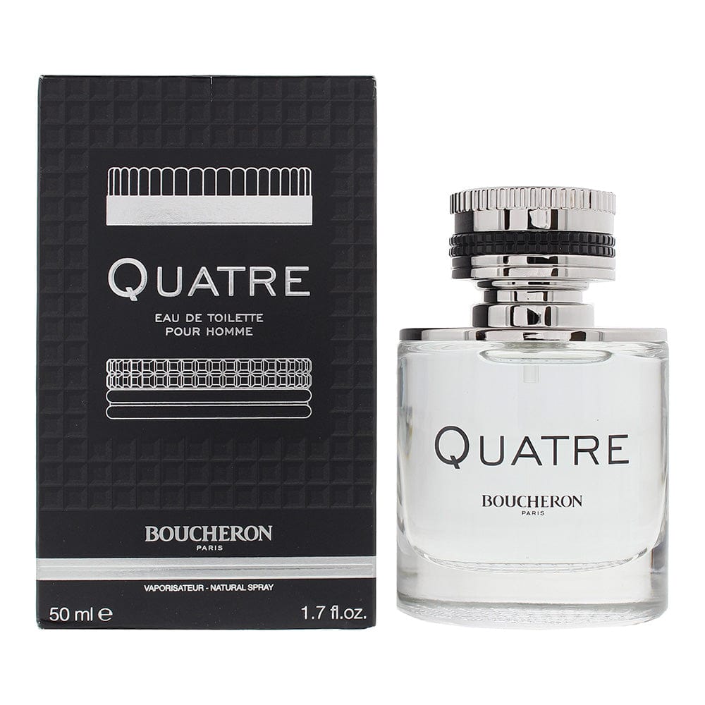 Boucheron Quatre Pour Homme Eau de Toilette 50ml - Welzo