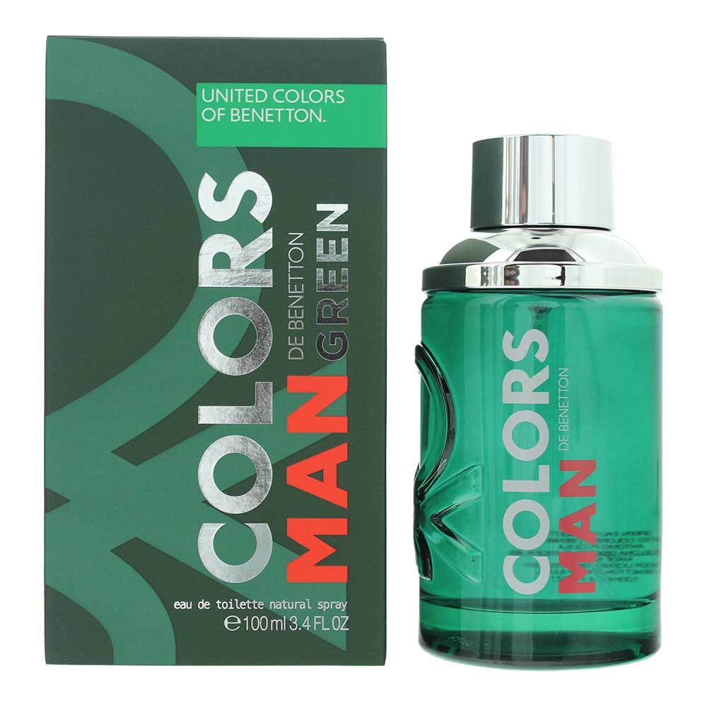 Benetton Colors Green Man Eau de Toilette 100ml - Welzo