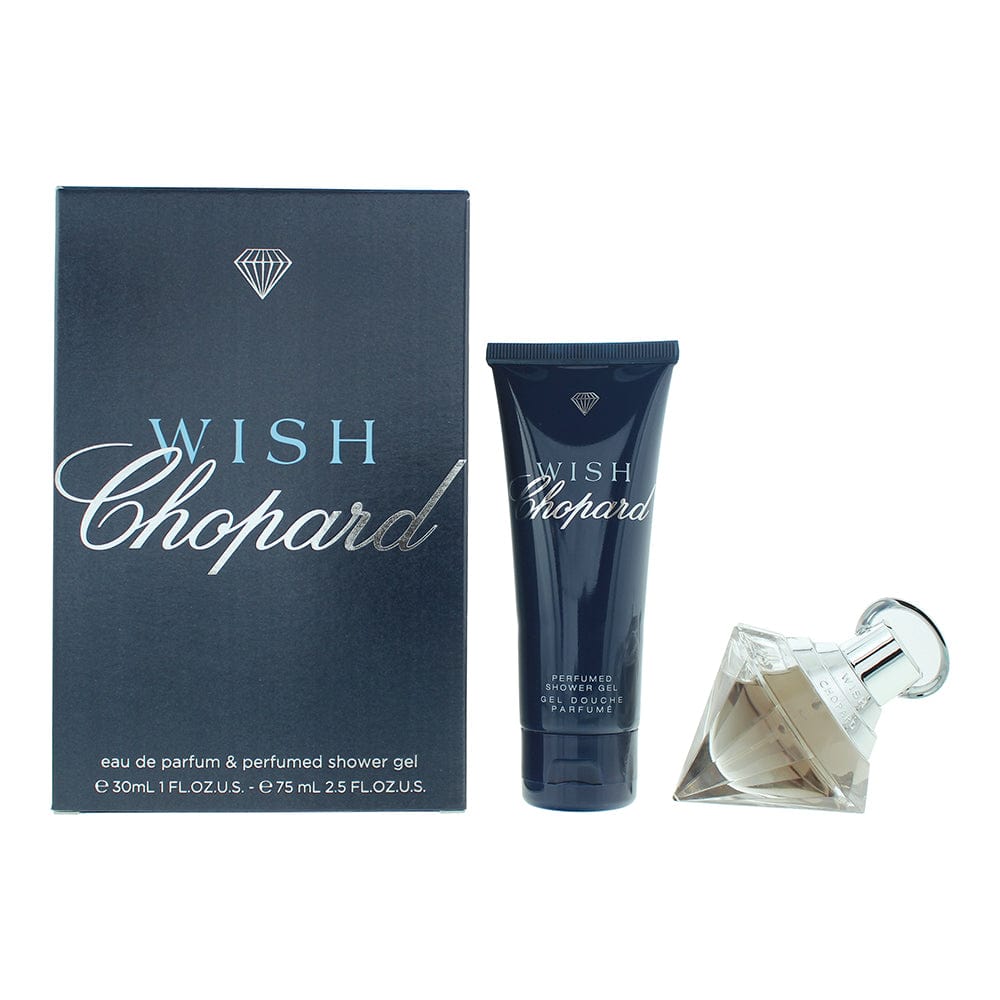 Chopard Wish Eau de Parfum Gift Set : Eau de Parfum 30ml - Shower Gel 75ml - Welzo