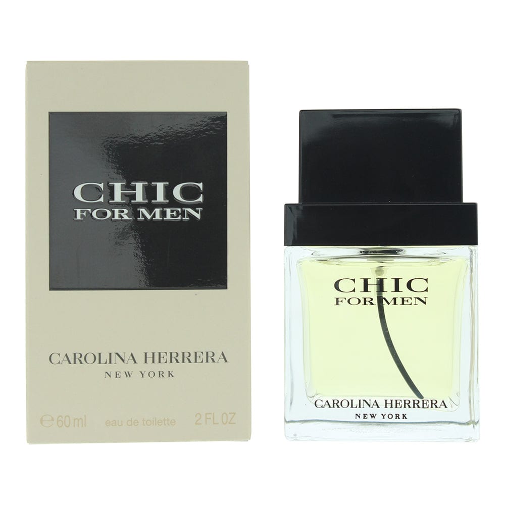 Carolina Herrera Chic For Men Eau de Toilette 60ml - Welzo