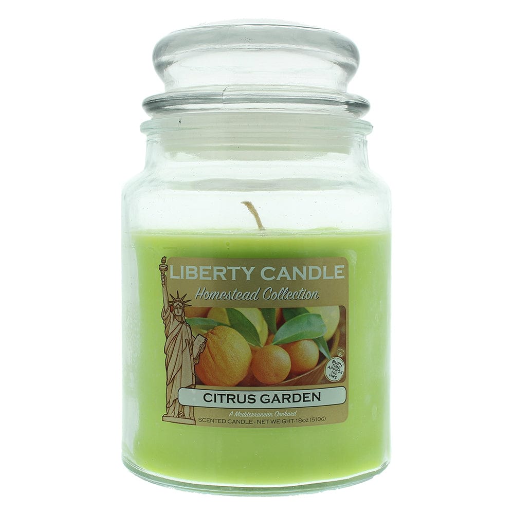Liberty Candle Homestead Collection Citrus Garden Candle 18oz - Welzo