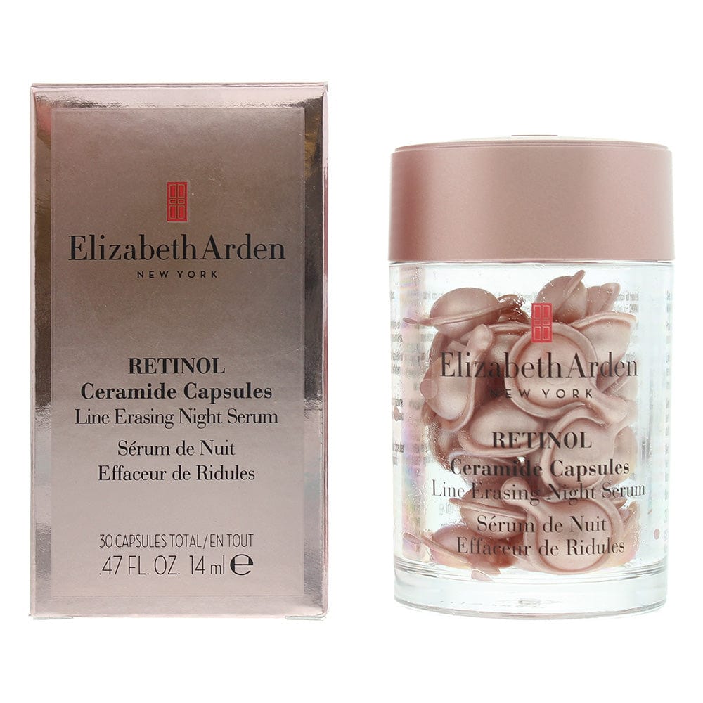 Elizabeth Arden Retinol Ceramide Capsules 30 X Line Erasing Night Serum 14ml - Welzo