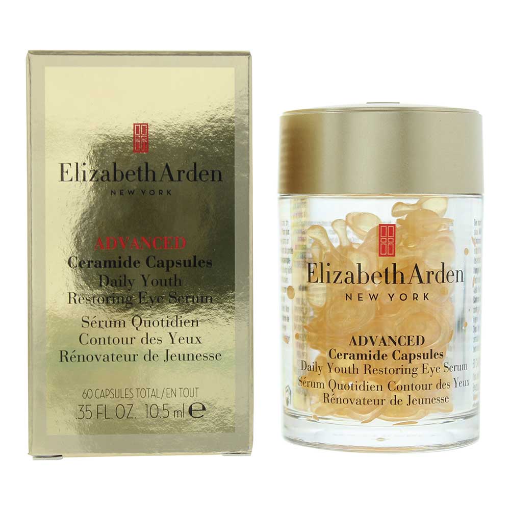 Elizabeth Arden Advanced Ceramide Capsules 60 X Daily Youth Restoring Eye Serum 10.5ml - Welzo