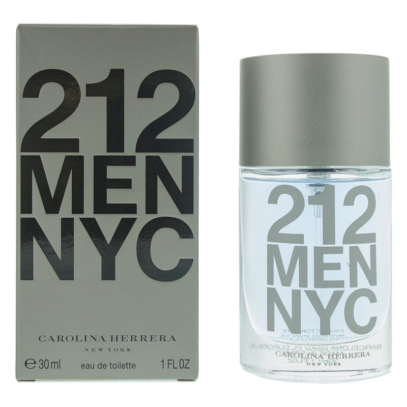 Carolina Herrera 212 Men Eau de Toilette 30ml - Welzo