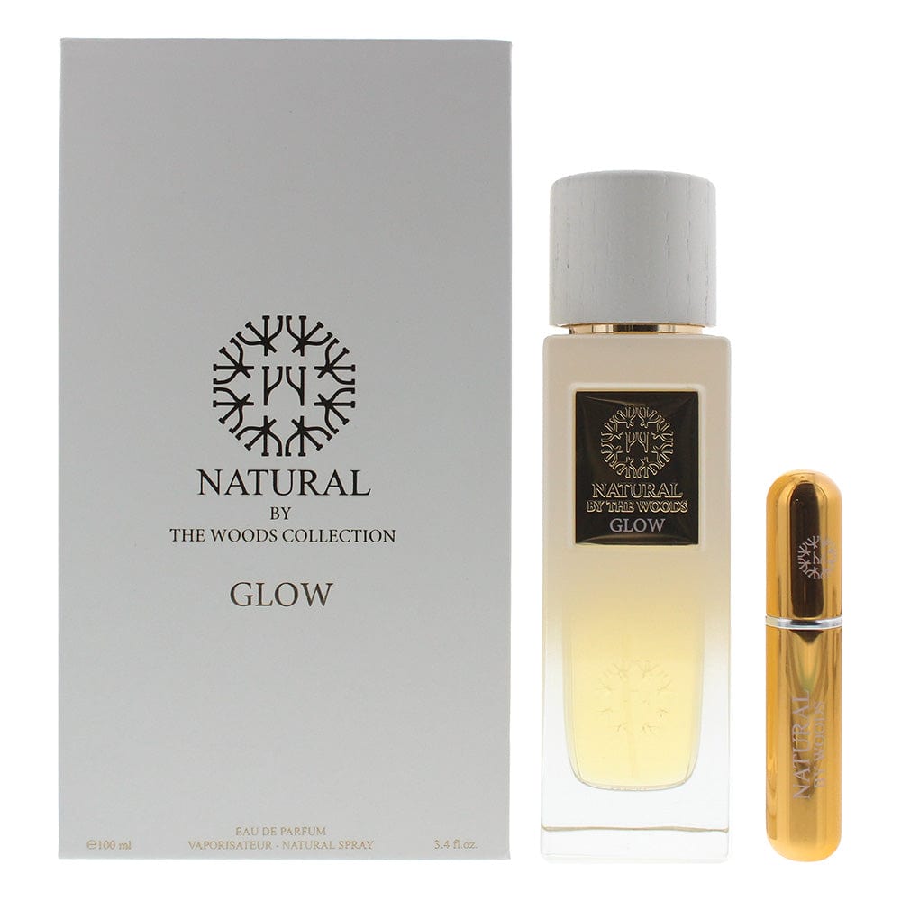 The Woods Collection Glow 2 Piece Set Eau De Parfum 100ml Eau De Parfum 5ml - Welzo