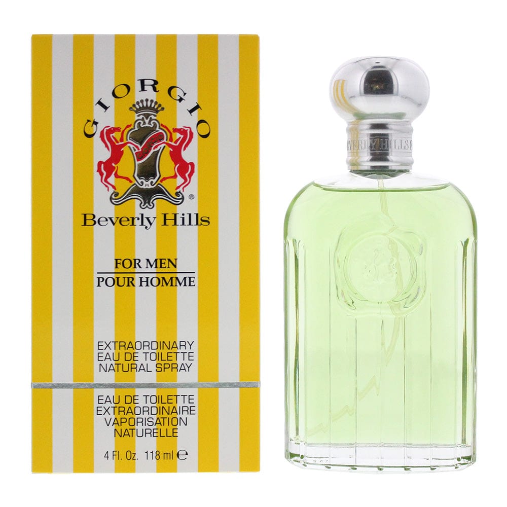 Giorgio Beverly Hills For Men Eau De Toilette 118ML - Welzo