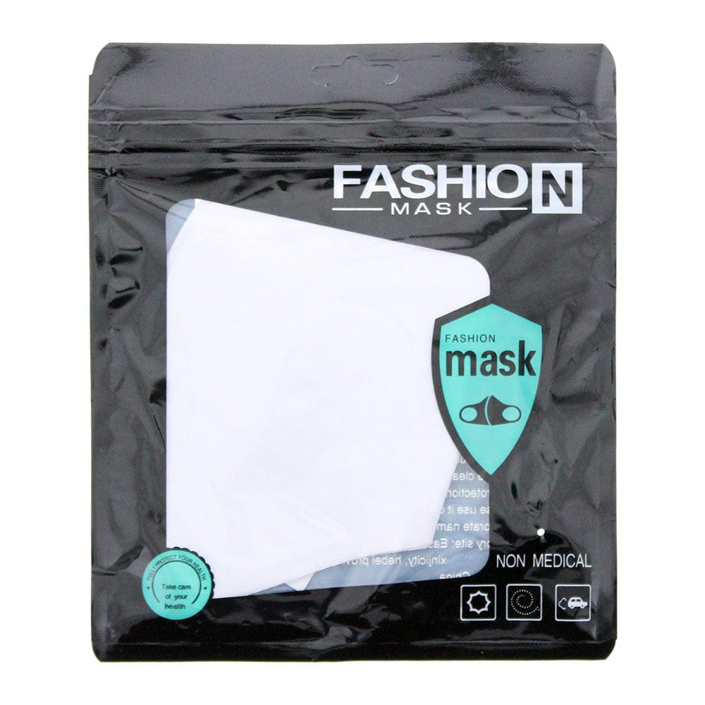 Fashion Reusable White Mask - Welzo
