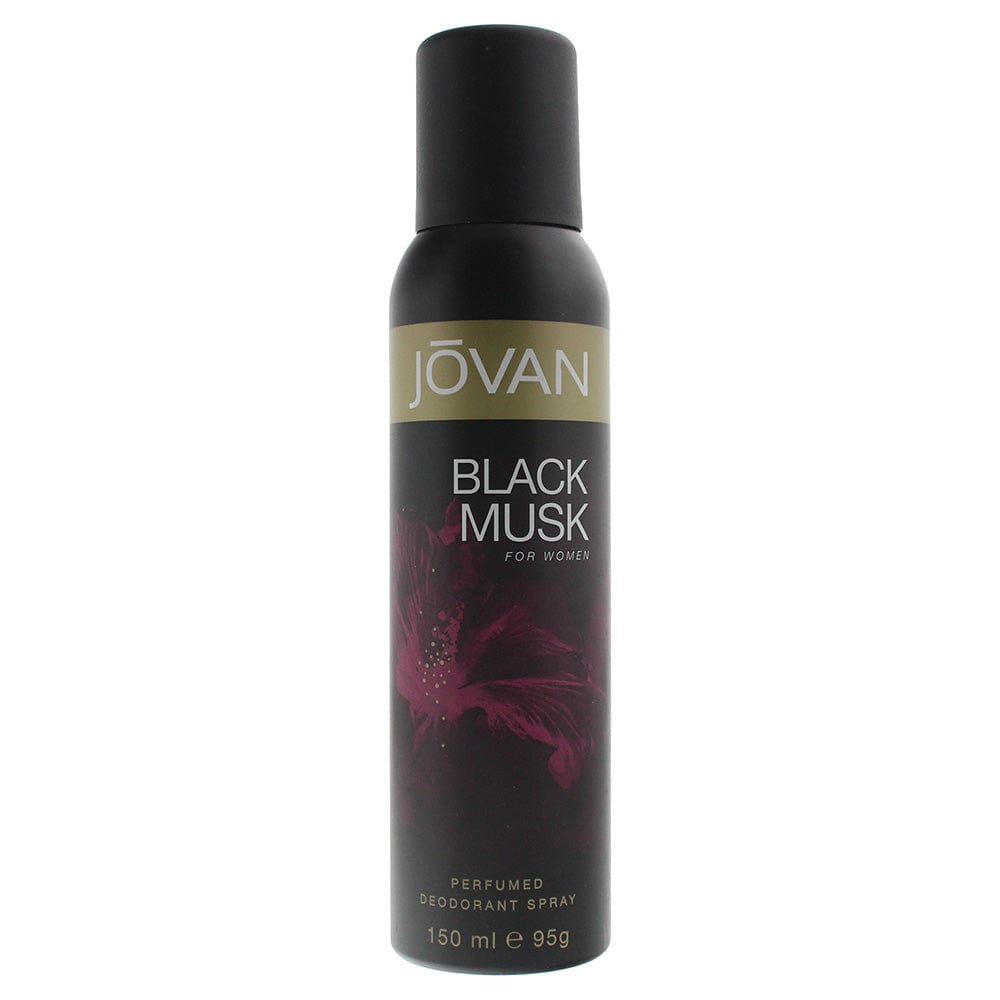 Jovan Black Musk Deodorant Spray 150ml - Welzo