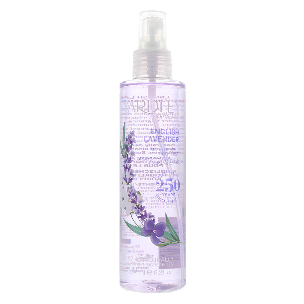 Yardley English Lavender Body Mist 200ml - Welzo