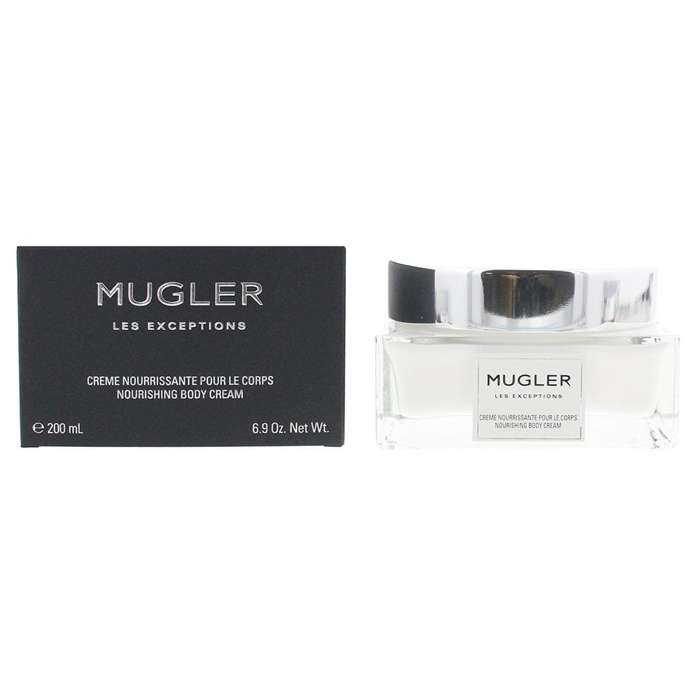 Mugler Les Exceptions Nourishing Body Cream 200ml - Welzo