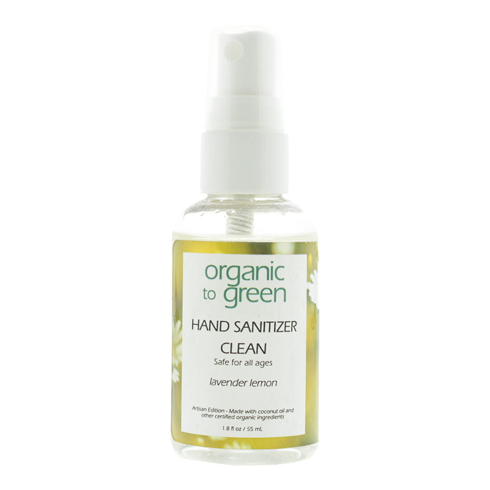 Organic To Green Lavender Lemon Hand Sanitiser 55ml - Welzo