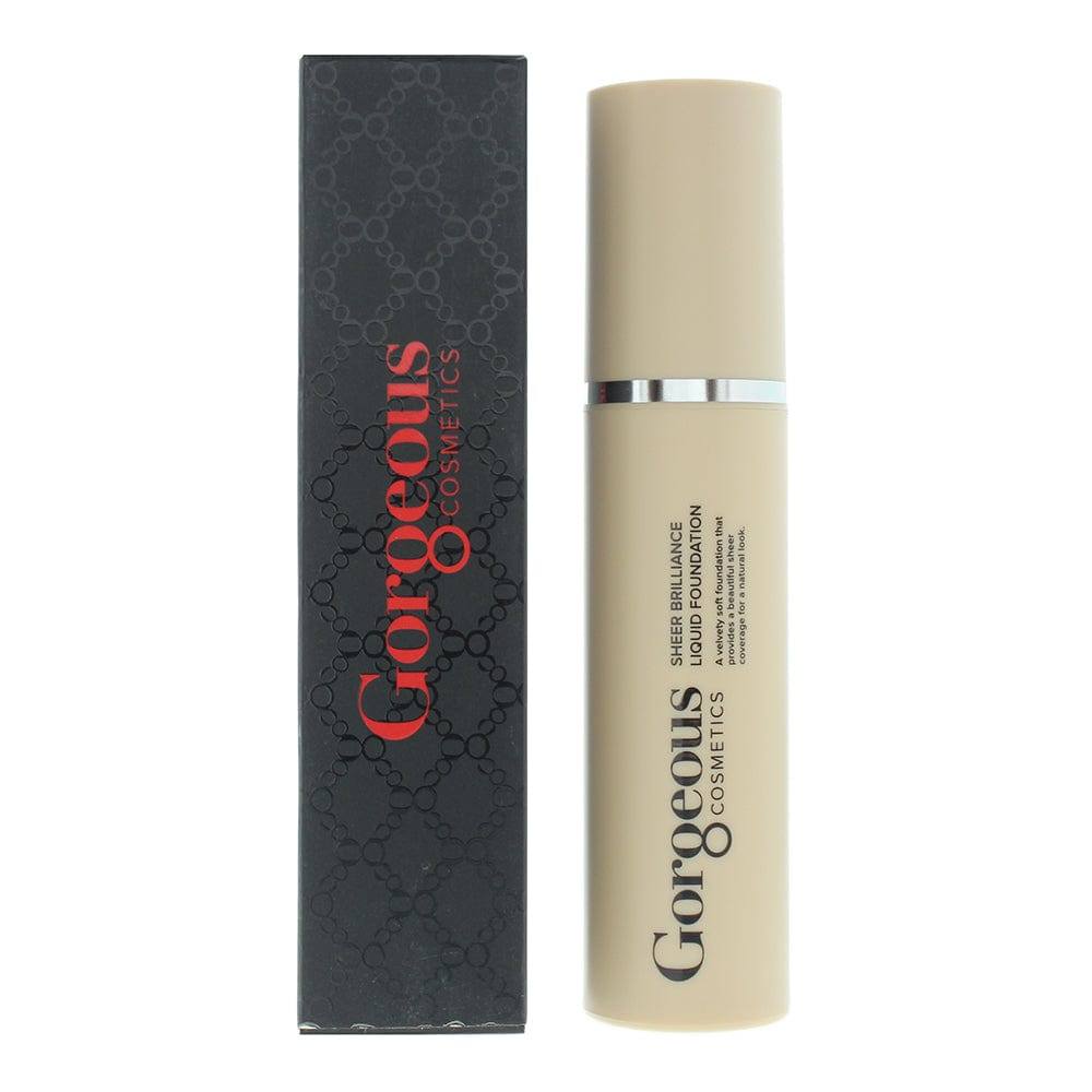 Gorgeous Cosmetics Sheer Brilliance 3Y Liquid Foundation 30ml - Welzo
