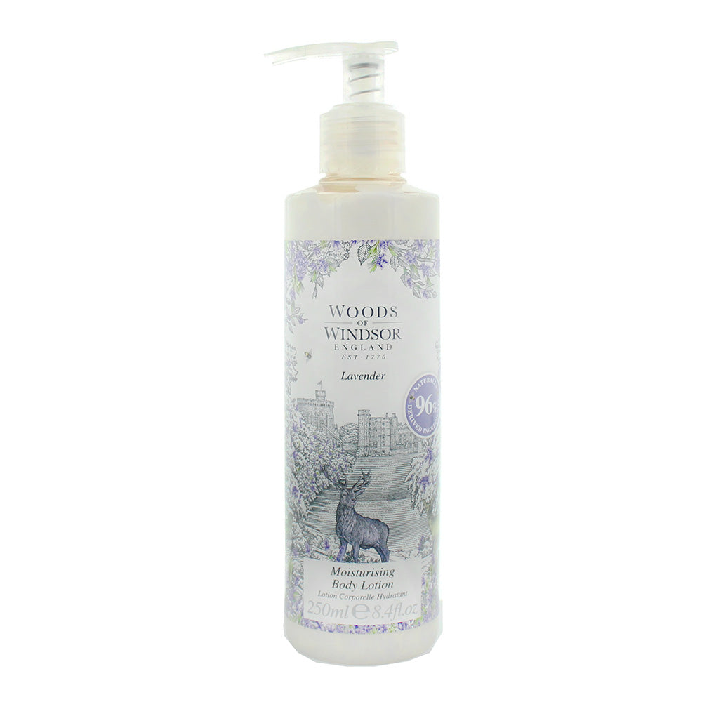 Woods Of Windsor Lavender Body Lotion 250ml - Welzo