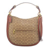 Coach Sutton Hobo Tan Coated Canvas Shoulder Bag - Welzo