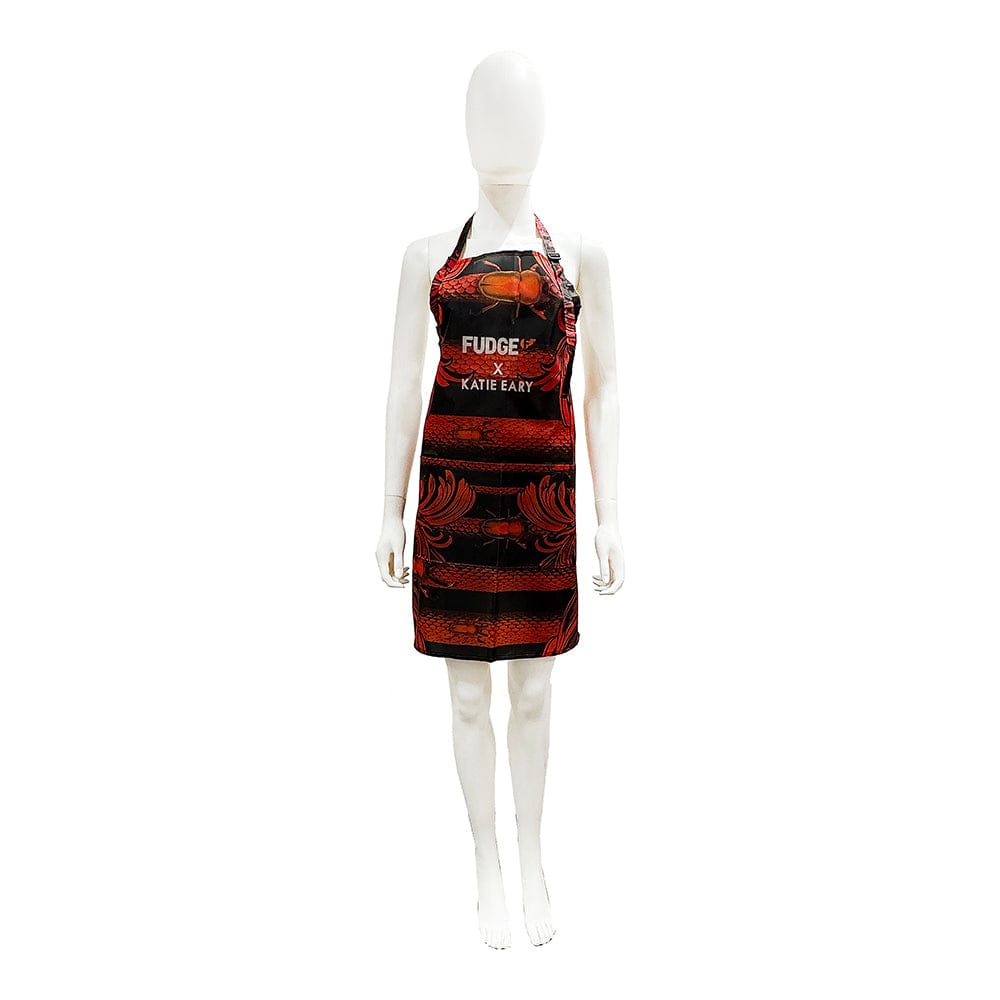 Fudge Black-Red Katie Eary Cape - Welzo