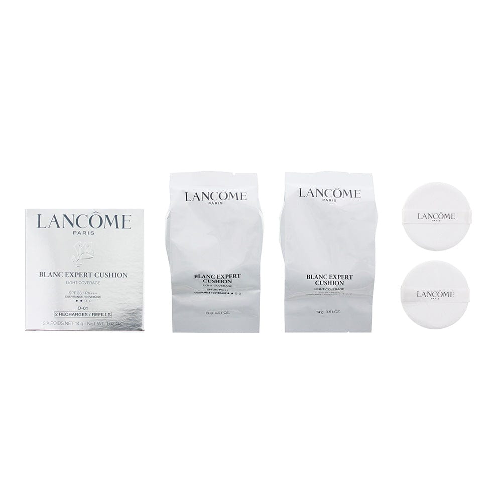 Lancôme Blanc Expert Cushion Light Coverage SPF36 / PA+++ 2 Refills O-01 Foundation 28g - Welzo