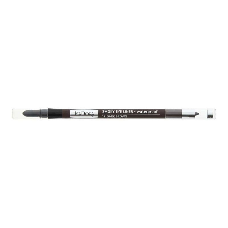 Isadora Waterproof Smoky 12 Dark Brown Eye Liner 1.2g - Welzo