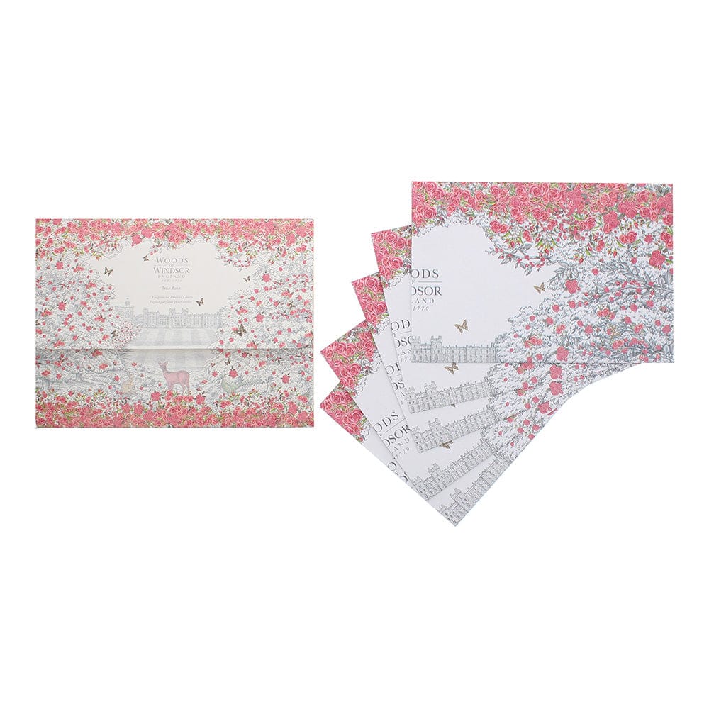 Woods Of Windsor True Rose Drawer Liner - 5 Pack - Welzo