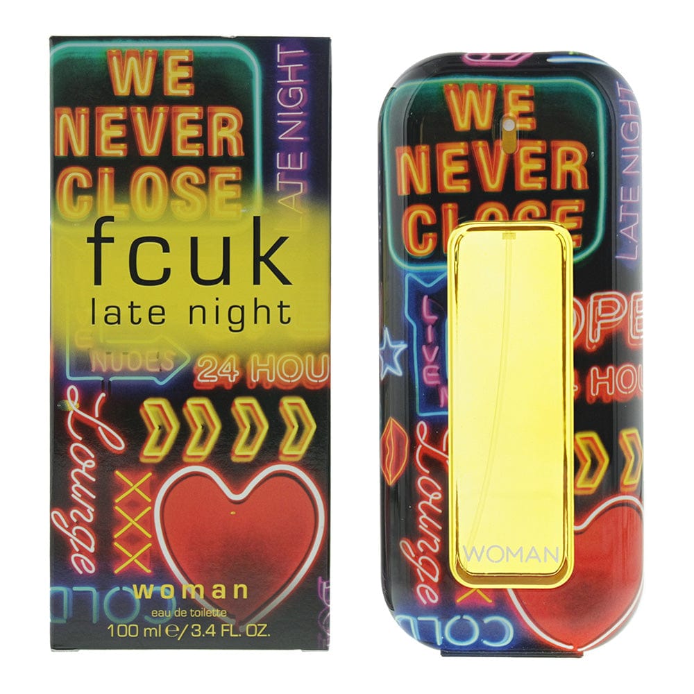 French Connection Fcuk Late Night Eau De Toilette 100ml - Welzo