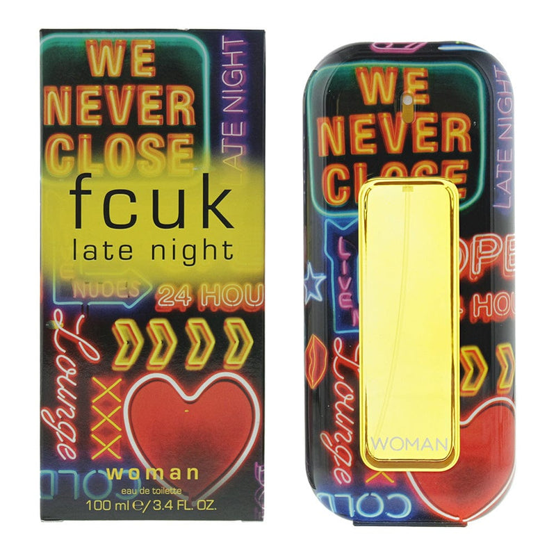 French Connection Fcuk Late Night Eau De Toilette 100ml - Welzo