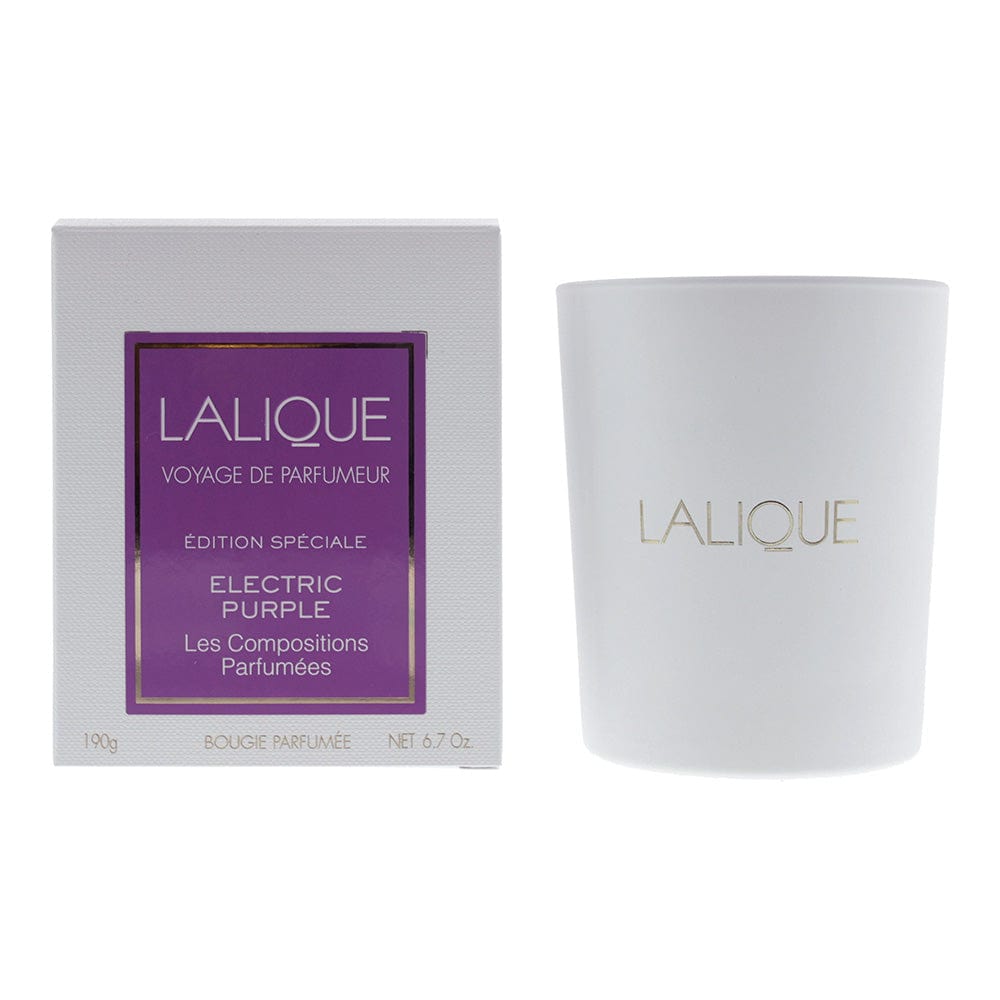 Lalique Electric Purple Candle 190g - Welzo