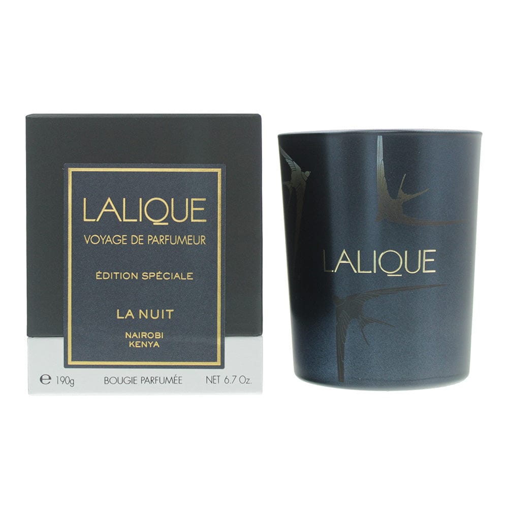 Lalique La Nuit Nairobi Kenya Candle 190g - Welzo