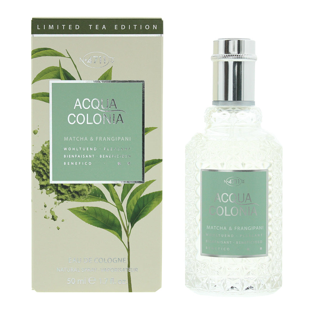 4711 Acqua Colonia Matcha & Frangipani Eau De Cologne 50ml - Welzo