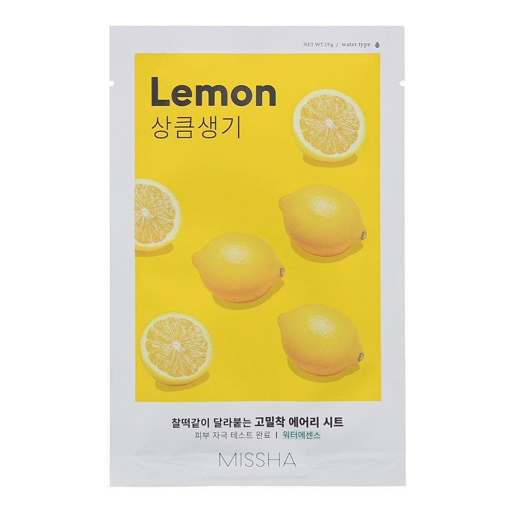 Missha Airy Fit Lemon Sheet Mask 19g - Welzo