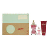 Jean Paul Gaultier La Belle 3 Piece Gift Set: Eau De Parfum 50ml - Body Lotion 75ml - Mini Eau De Parfum 6ml - Welzo