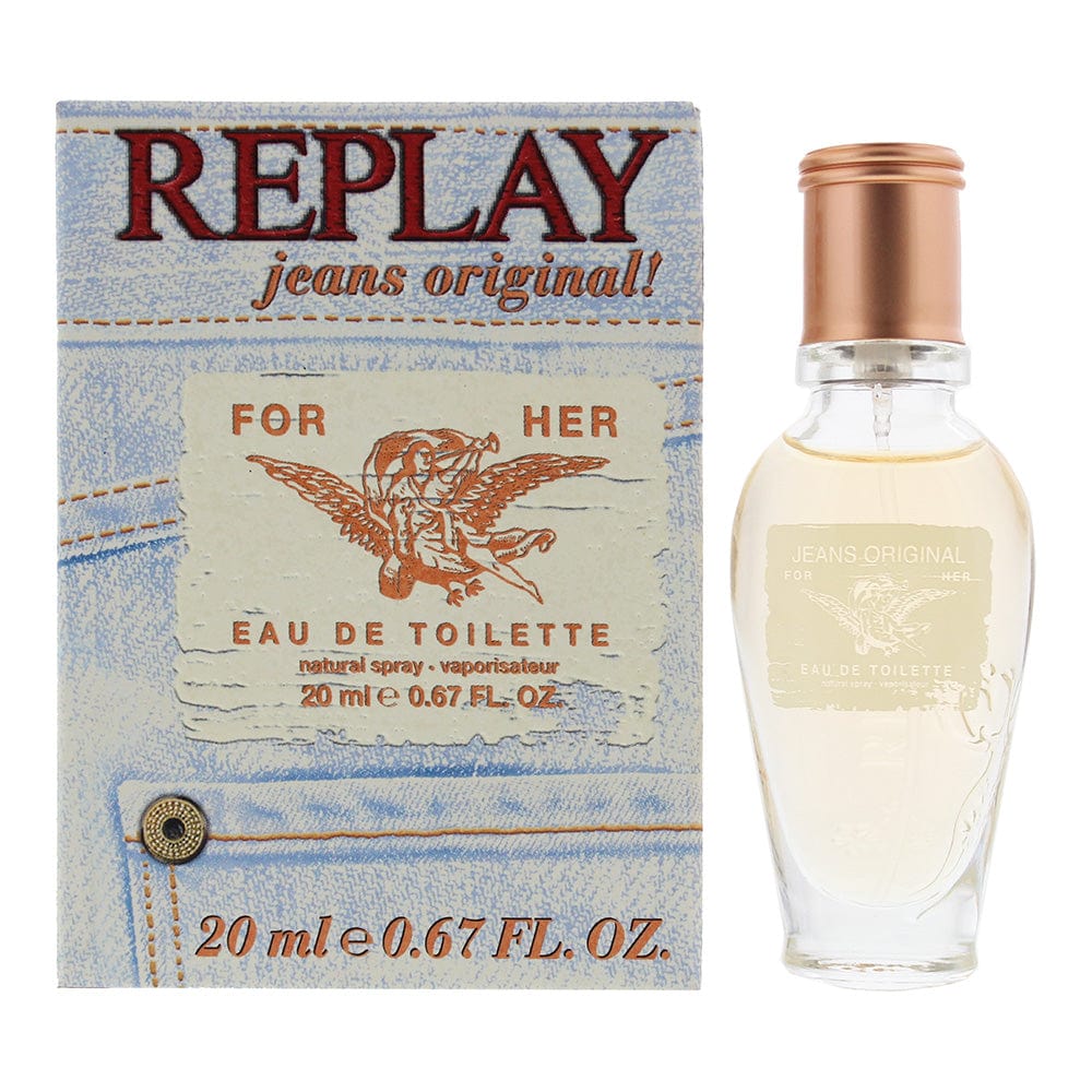 Replay Jeans Original For Her Eau De Toilette 20ml - Welzo