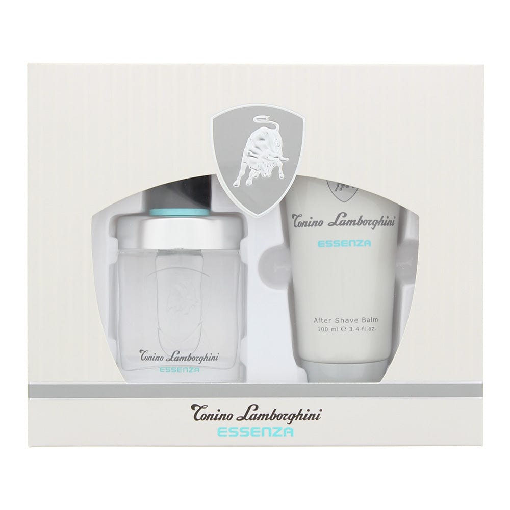 Tonino Lamborghini Essenza 2 Piece Gift Set: Eau De Toilette 40ml - Aftershave Balm 100ml - Welzo