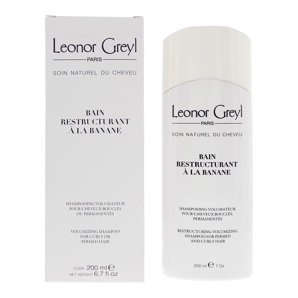 Leonor Greyl Bain Restructurant A La Banane Volumizing Shampoo For Curly Or Permed Hair 200ml - Welzo