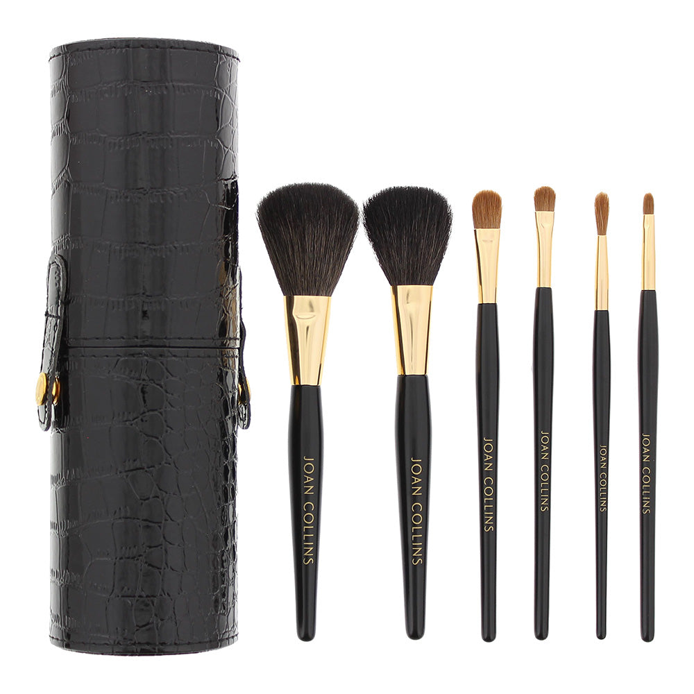 Joan Collins Good To Go Brush Caddy With 6 Brushes - Welzo